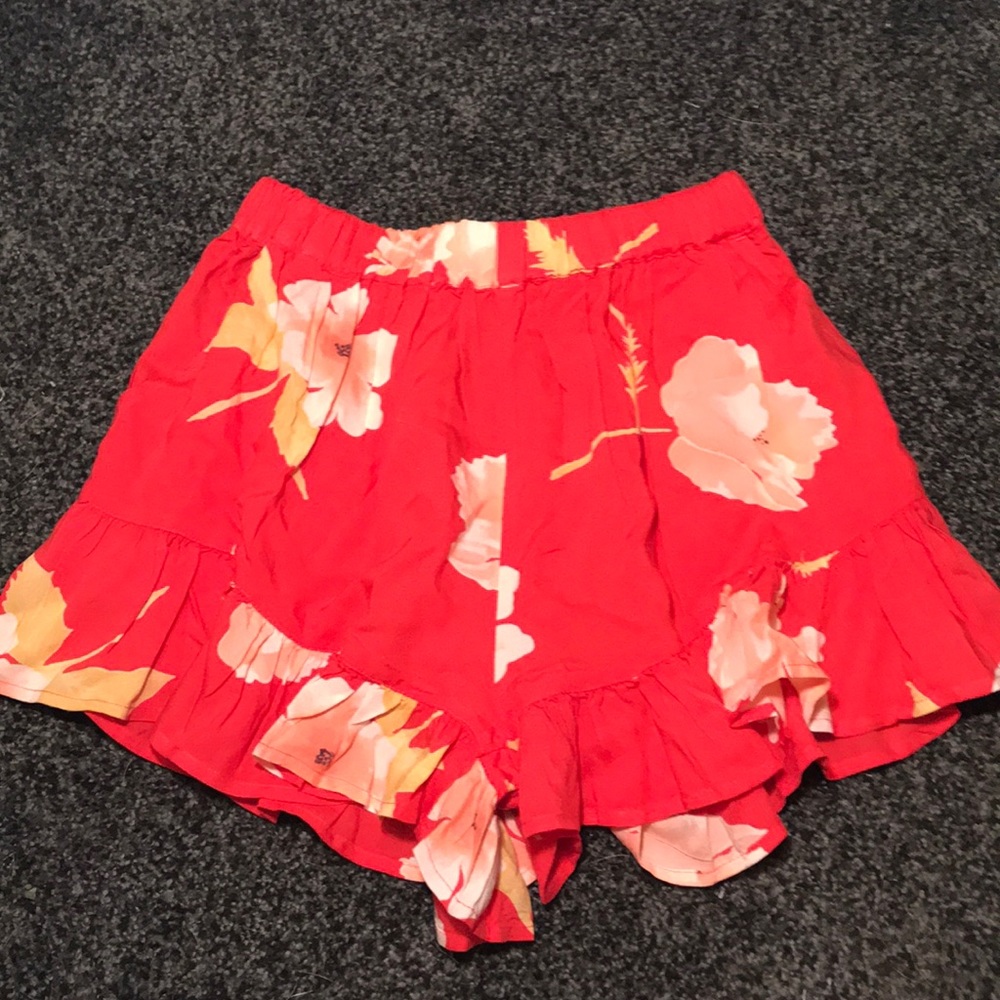 Red/pink Billabong shorts